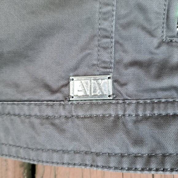 Armani Exchange Mens Lightweight Jacket Size Large Gray - Picture 6 of 9